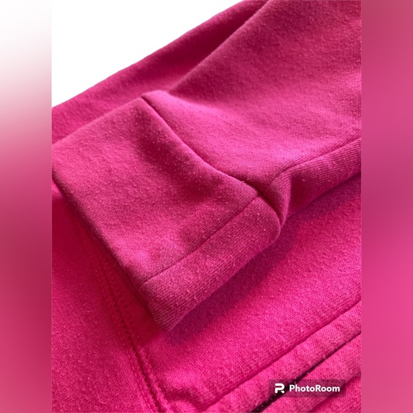 Children’s Place Pink Long Sleeve Hooded Sweat Jacket. Size Medium 7/8. - Picture 6 of 7